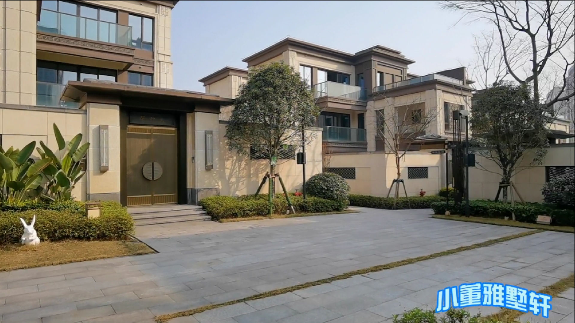 别墅#重庆,北区,蔡家,新中式合院别墅,独门独院,稳重时尚,开启大院