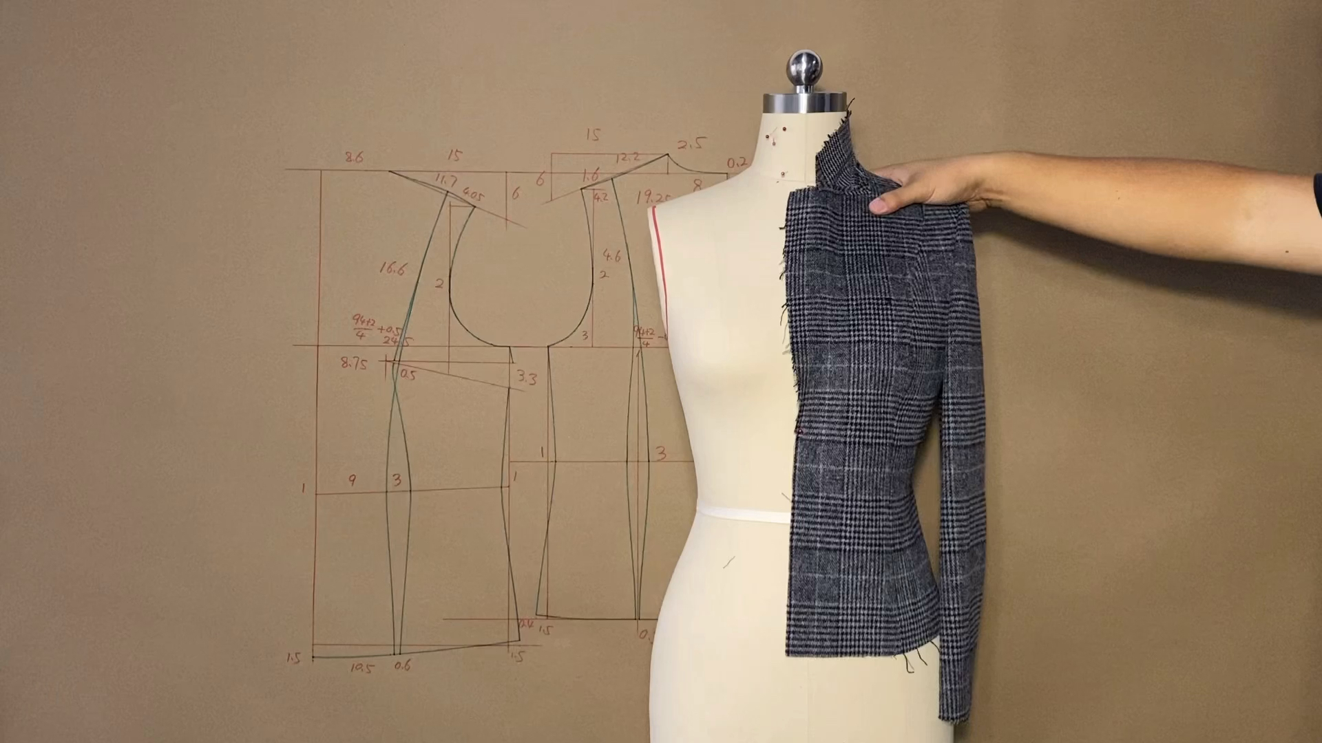 不一样的人生#适用于所有西服领的制版方法