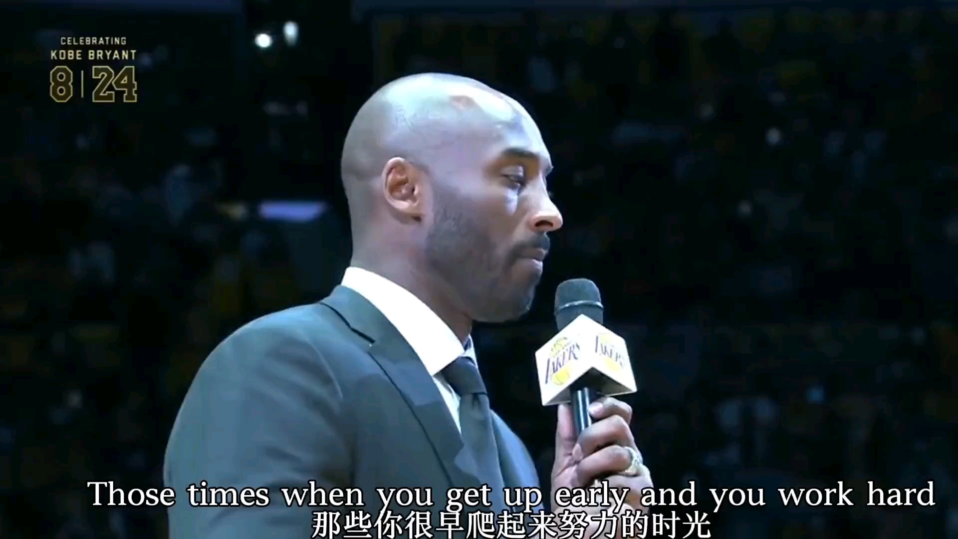 当你坚持不下去的时候就回头听听科比这段演讲吧