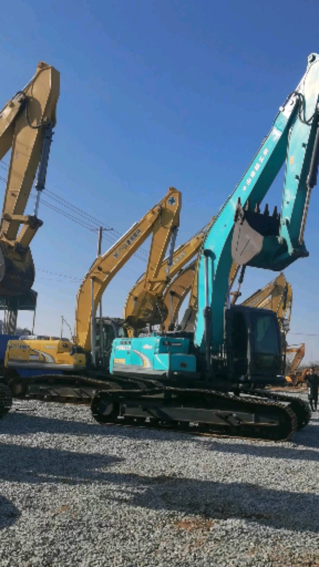 二手挖掘机个人#神钢260挖掘机拍摄