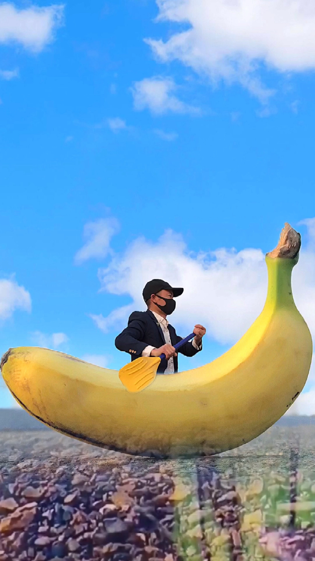 手机摄影教学#香蕉试试这样拍创意照片