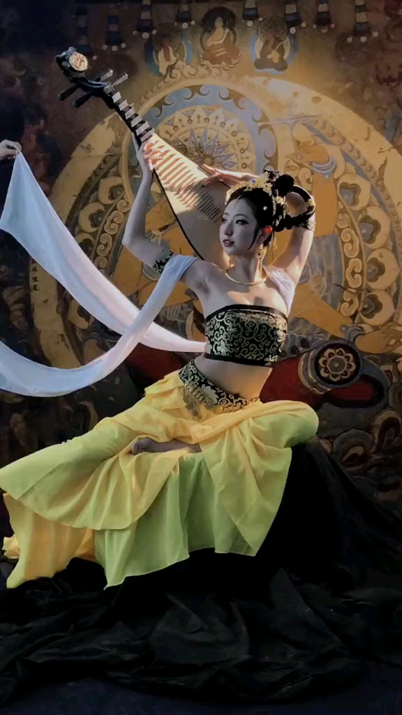 兰州飞天#兰州飞天舞者如意#敦煌飞天#敦煌舞算不算飞起来了