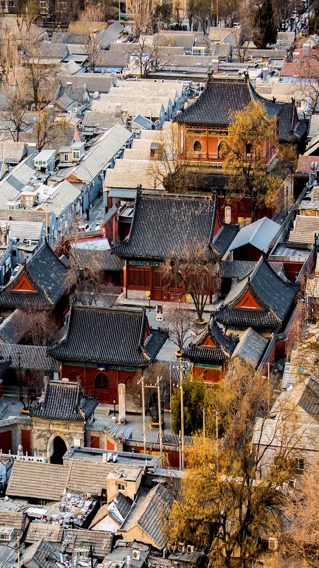 北京#北京闹市的一片净土,北京智化寺.