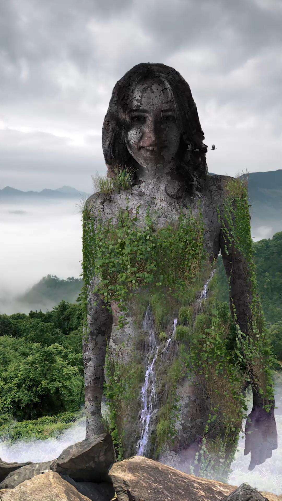 视觉震撼#女人是水,水能生财,见者发财,祝你家财万贯,福寿双全!