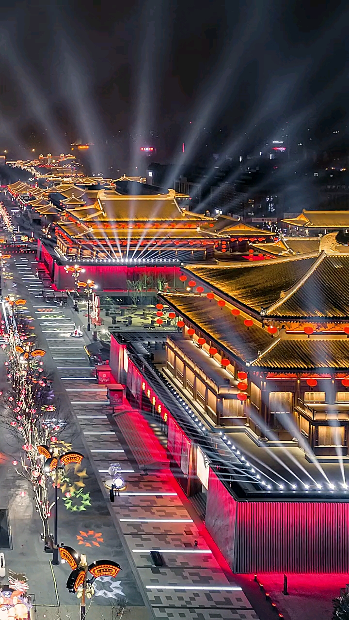 风景#旅行#西安大唐不夜城最喜欢的城市之一因为它以前叫长安