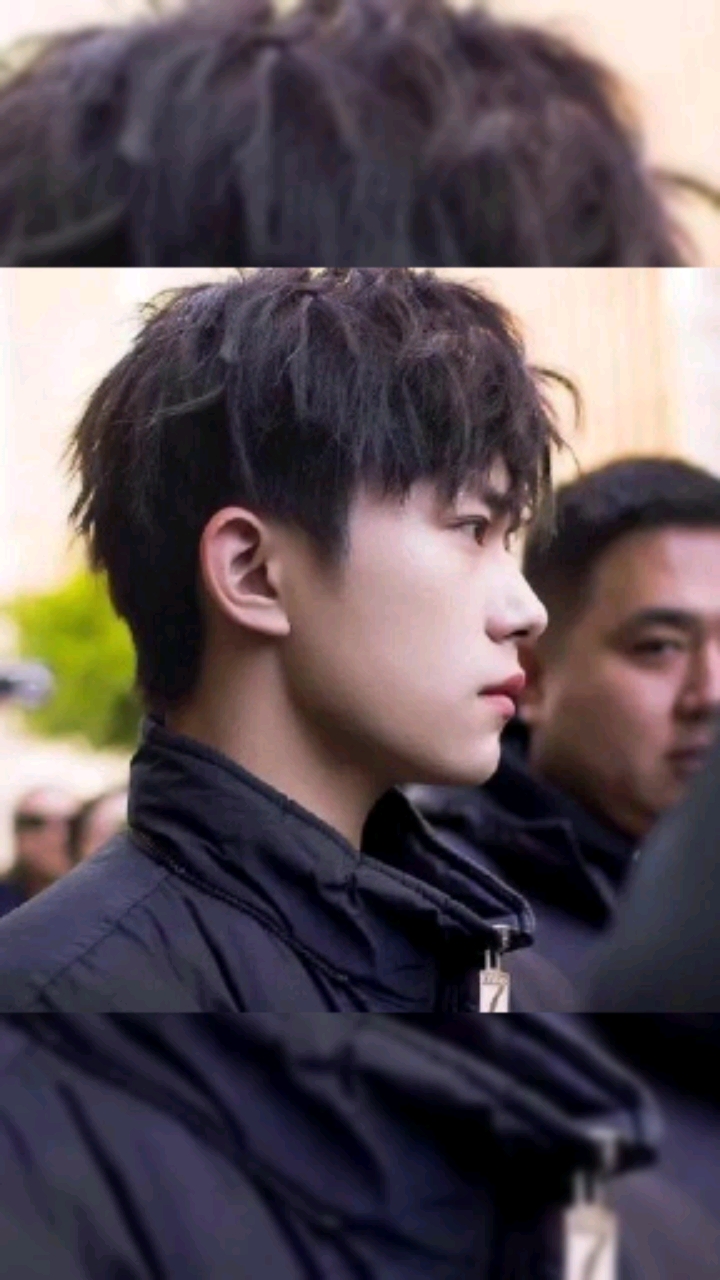 同样是男星侧颜:躲过了易烊千玺,逃过了王俊凯,结果竟被鹿晗成功迷住