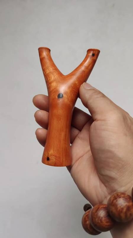 弹弓一把微反火琉璃木叉弓68弓门