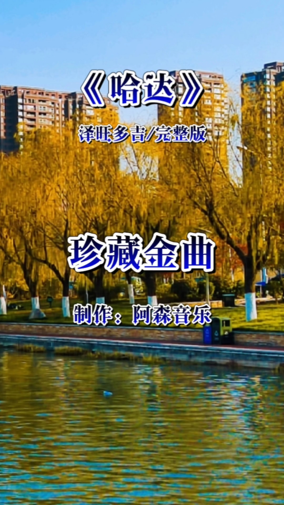 宝藏歌单视频制作#请分享阿森的宝藏歌单《哈达》泽旺多吉演唱,旋律