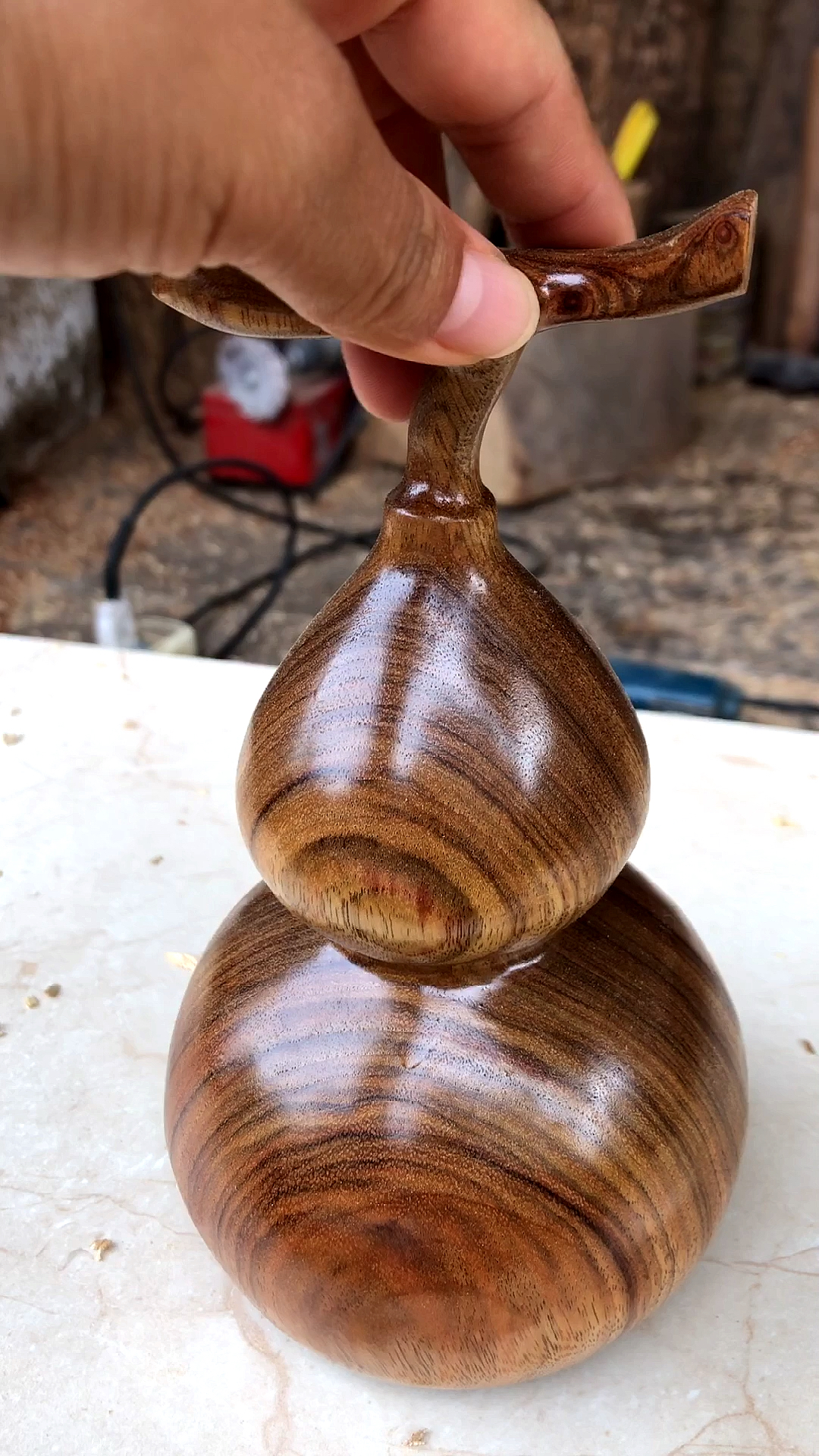 手工制作#木制葫芦