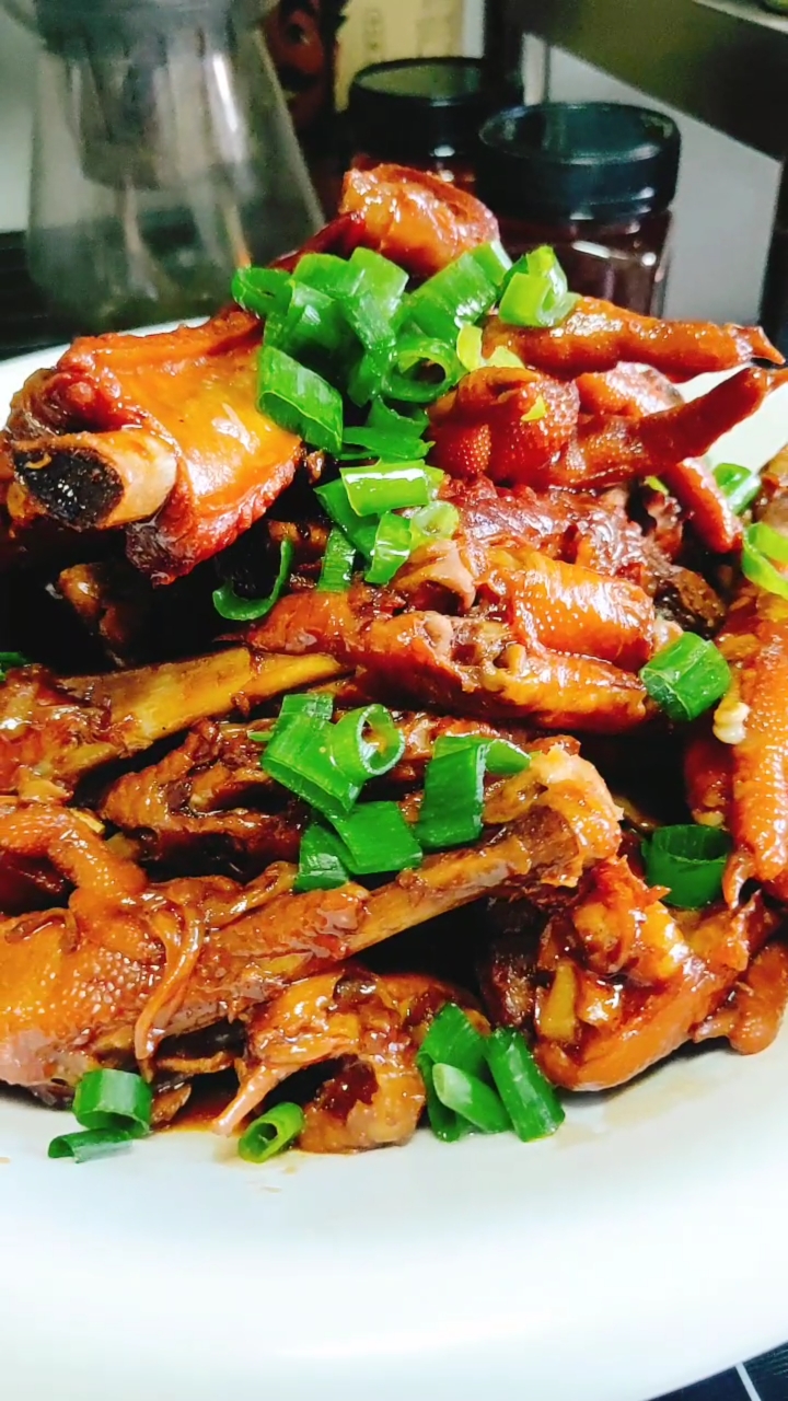 美食#排骨鸡手组合简直完美.