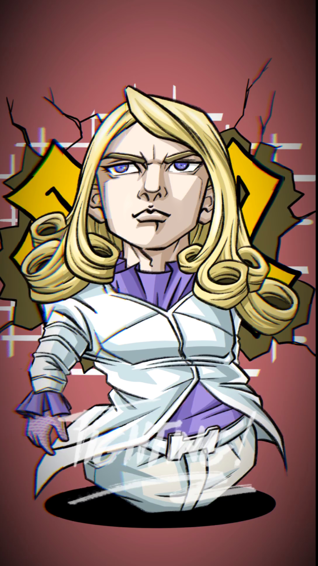 jojo的奇妙冒险#身材变幻莫测的大总统