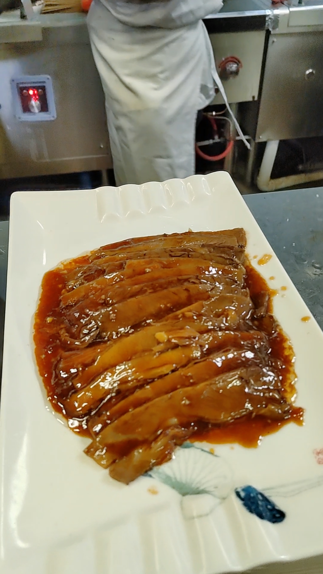 清真菜扒牛肉条,最好吃