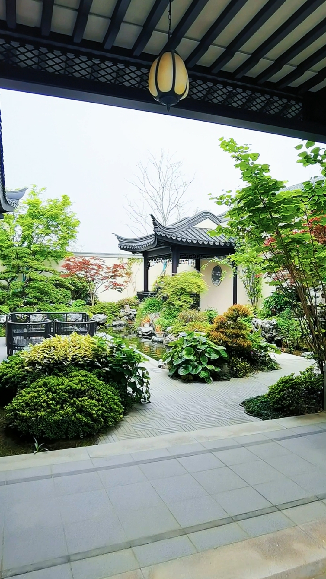 以文化为髓,以中式合院展现一方如诗如画的江南盛景,还原中国人庭院