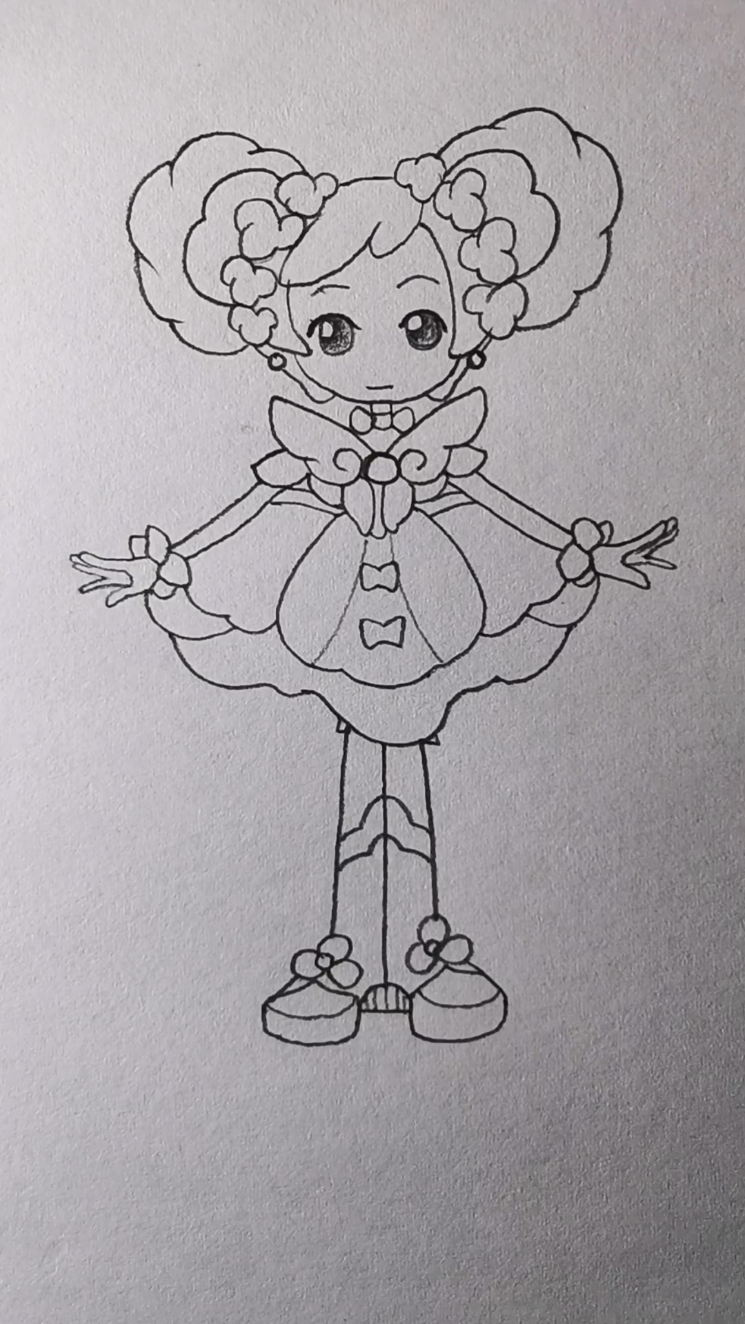 夏安安的简笔画.