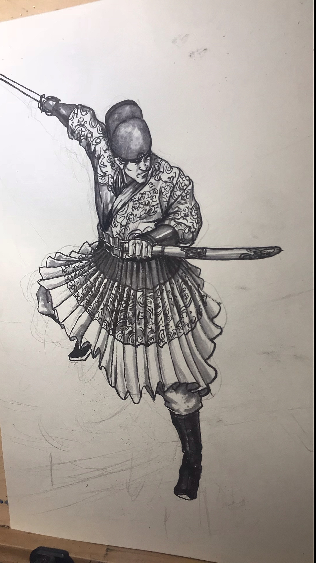 感谢全民我要上热门#画个锦衣卫!