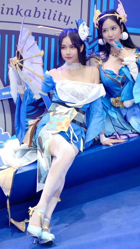 cosplay火舞的魅语和貂蝉的仲夏夜之梦-全民小视频