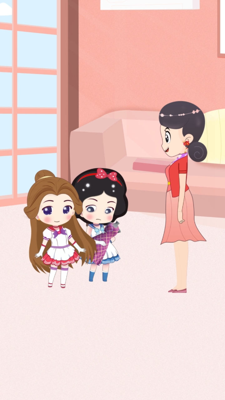 白雪公主#白雪给妈妈准备生日礼物,却被母后冤枉,大家给白雪100钒吧