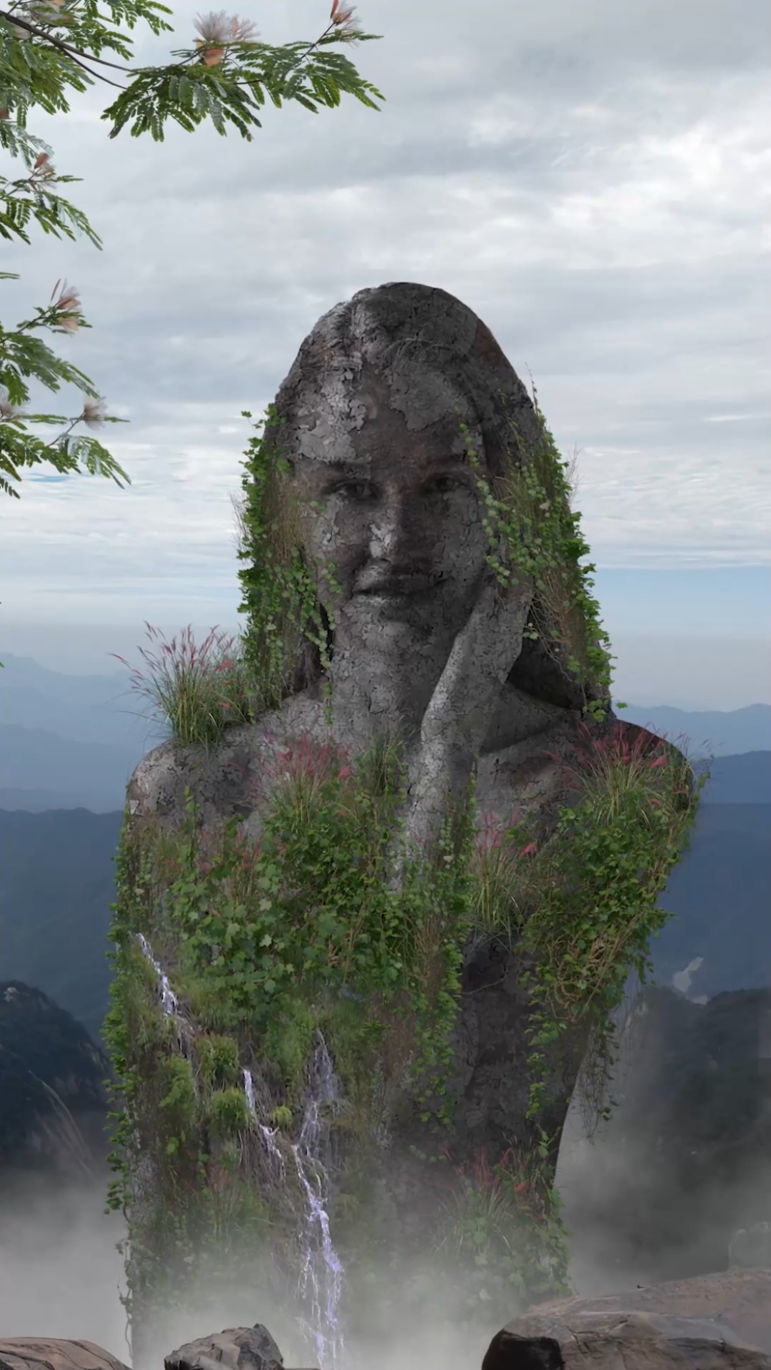 视觉震撼#一起来领略大自然的鬼斧神工吧,真的是人间仙境,你看着像