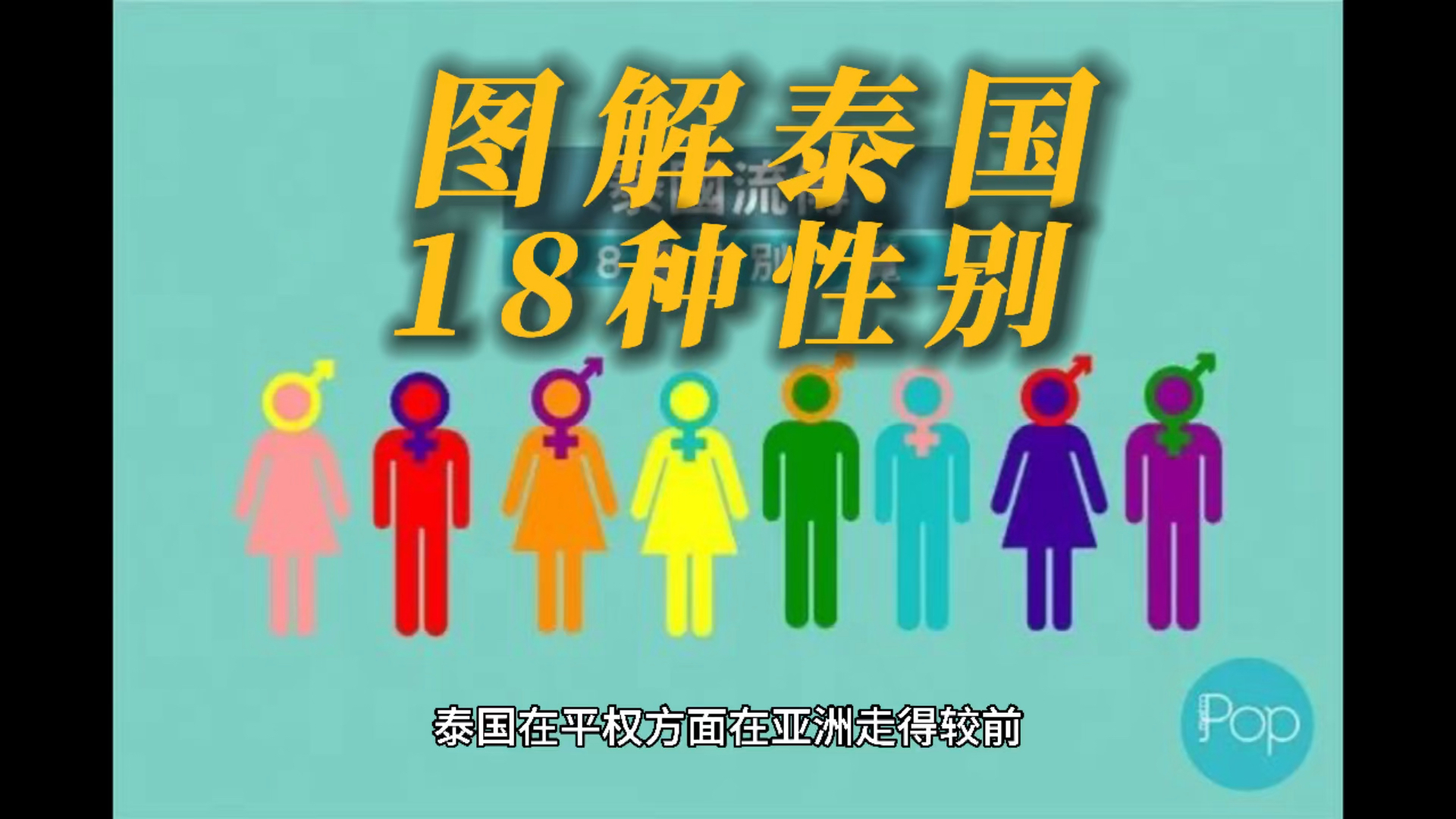 每天一点冷知识图解泰国的18种性别