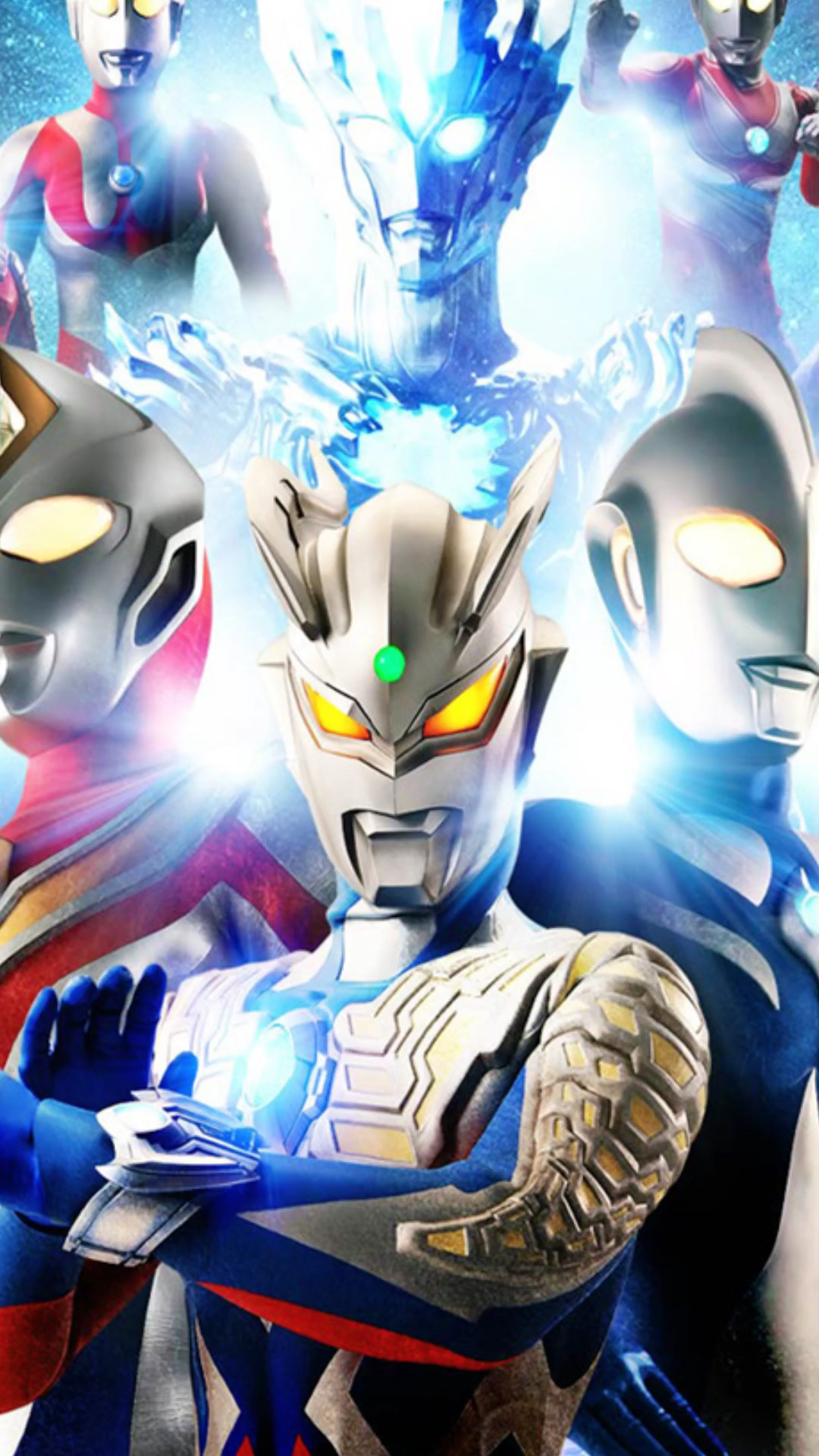 奥特曼#奥特曼们换上了新皮肤是真的帅,你们觉得呢?