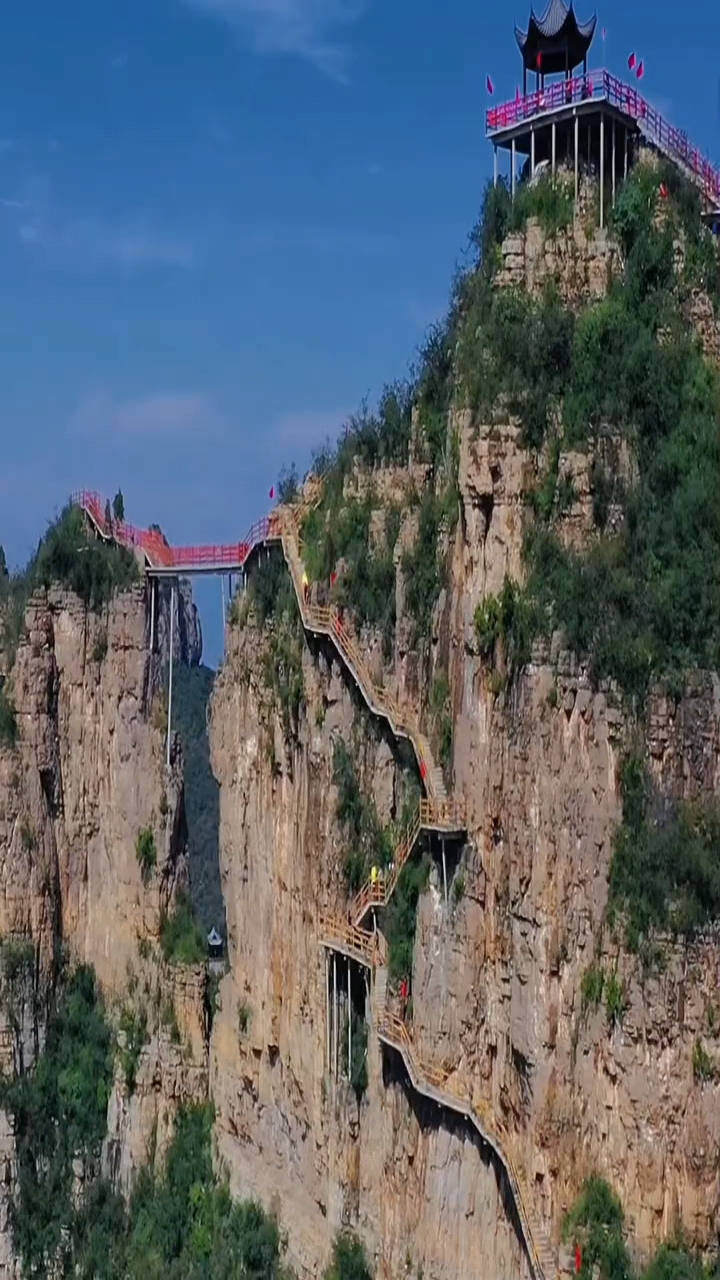 涉县太行五指山景区图片