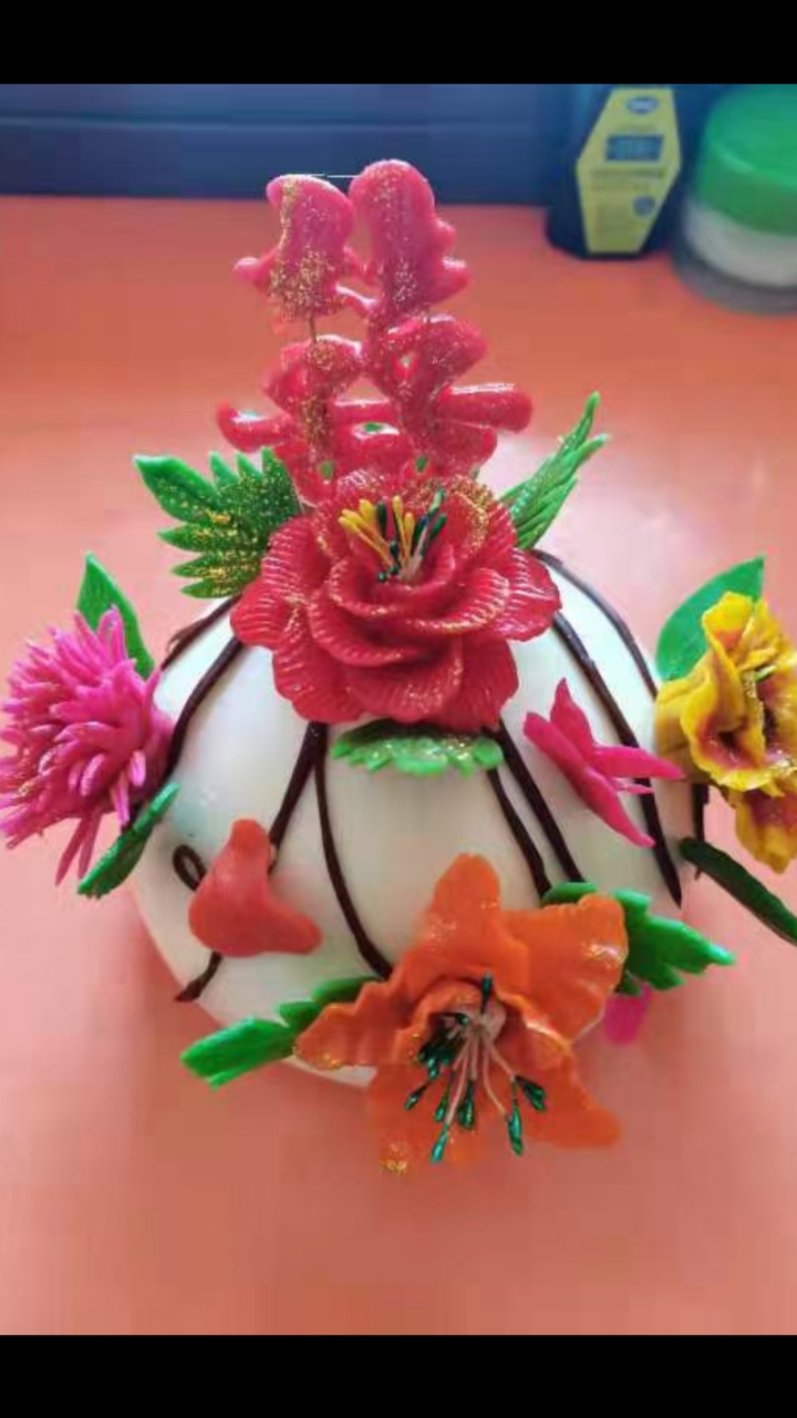 甘肃庆阳陇东地区习俗花馍馍