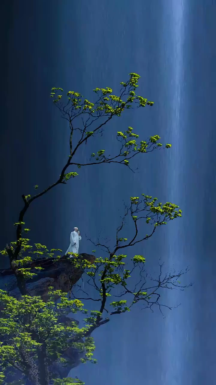 唯美古风#所得,所不得,都不如心安理得#禅意