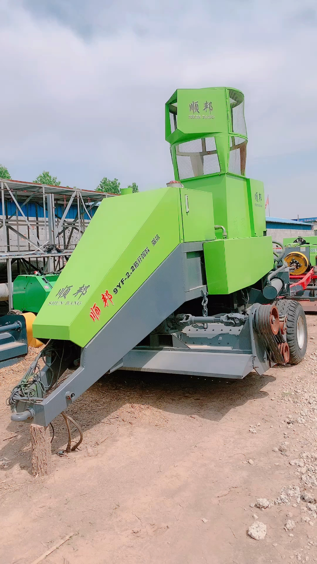 秸秆打捆机二手顺邦打捆机