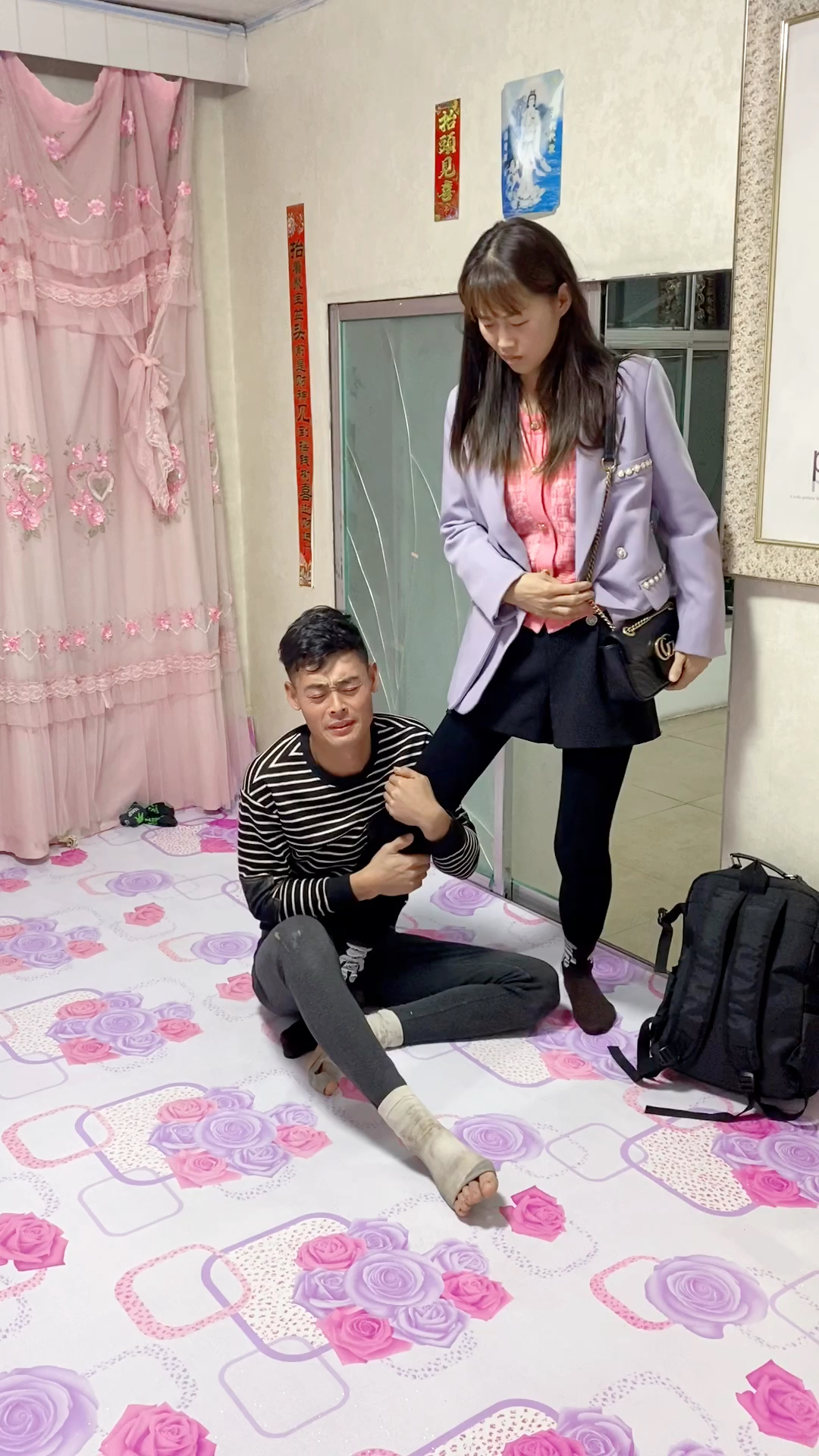 所以老婆只能放在家里宠着的要不如果放出外面一旦放出去你知道的实在
