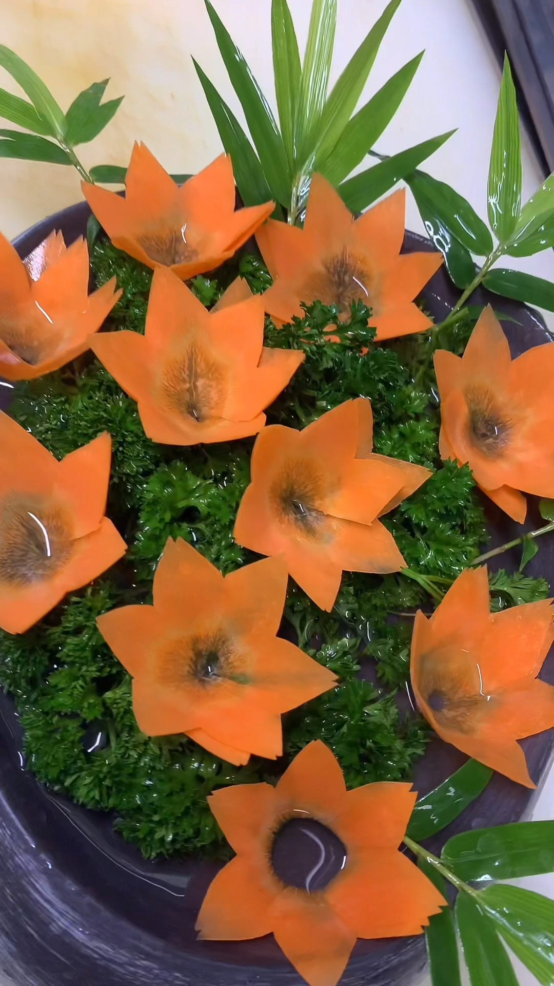 蔬菜水果胡萝卜小花花教程喜欢的给个爱心哈