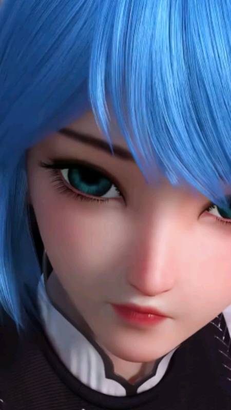 动漫#谁能拒绝一个穿女仆双马尾的高瑶呢