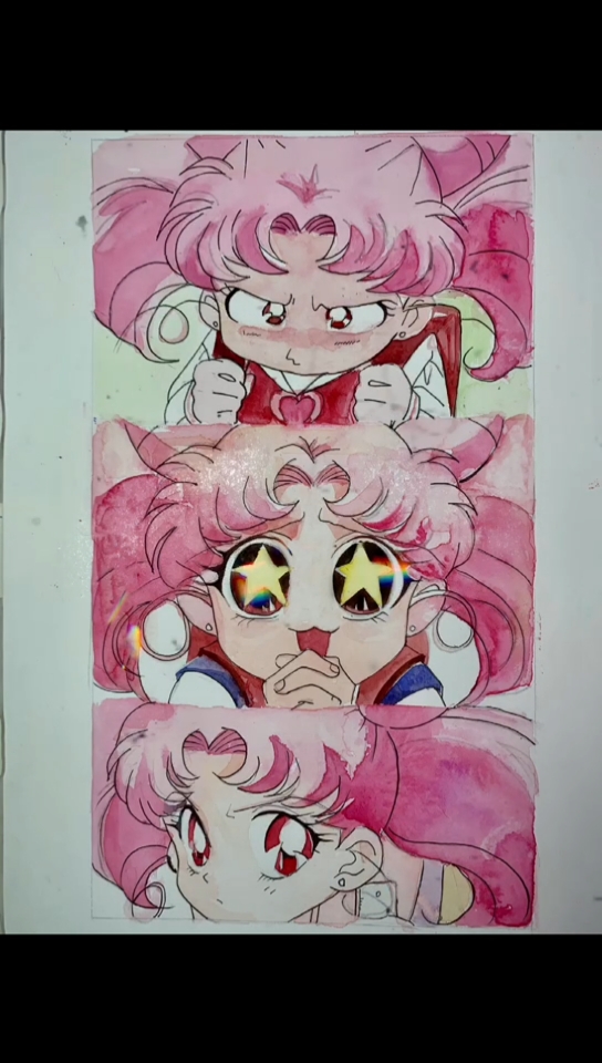 动漫手绘#美少女战士小小月