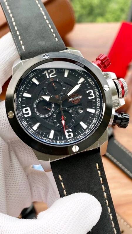 统一540品牌哈雷戴维森usa系列时尚霸气腕表尺寸44m