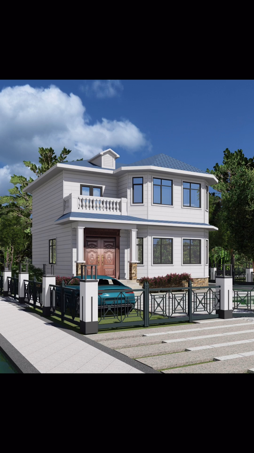 轻钢别墅#乡村网红别墅