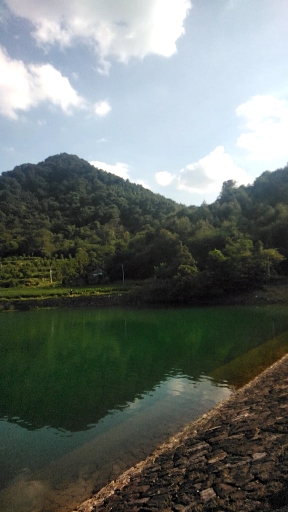 青山绿水,龙山水库