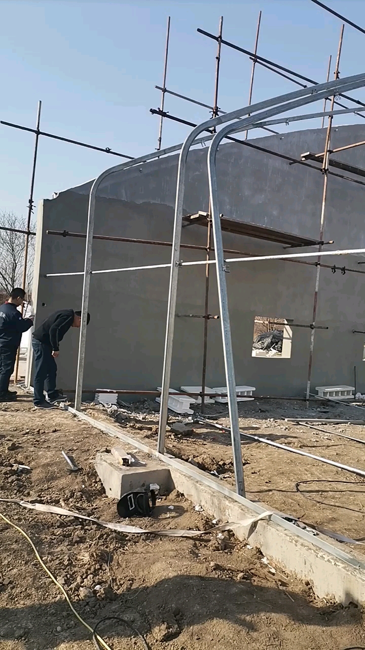 海容模块建高效恒温大棚节省占地保温封闭效果好节能效果一级棒