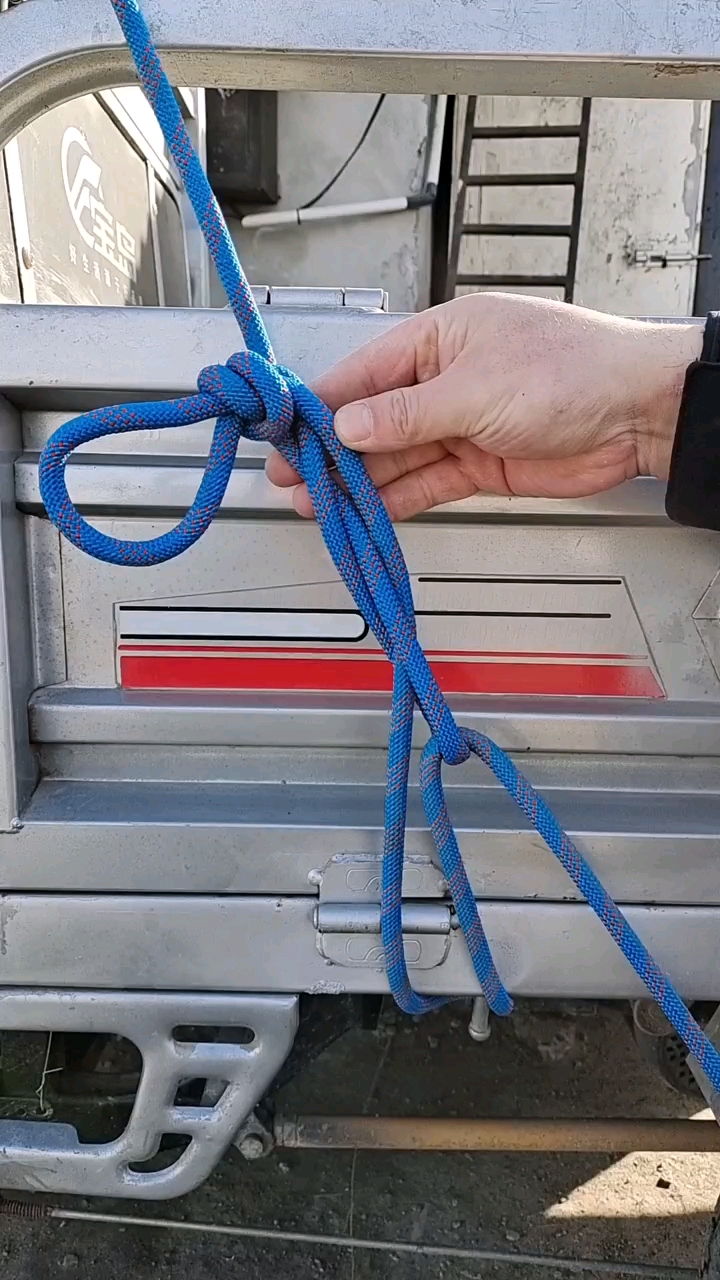 货车司机捆绑物体常用的吊扣结!