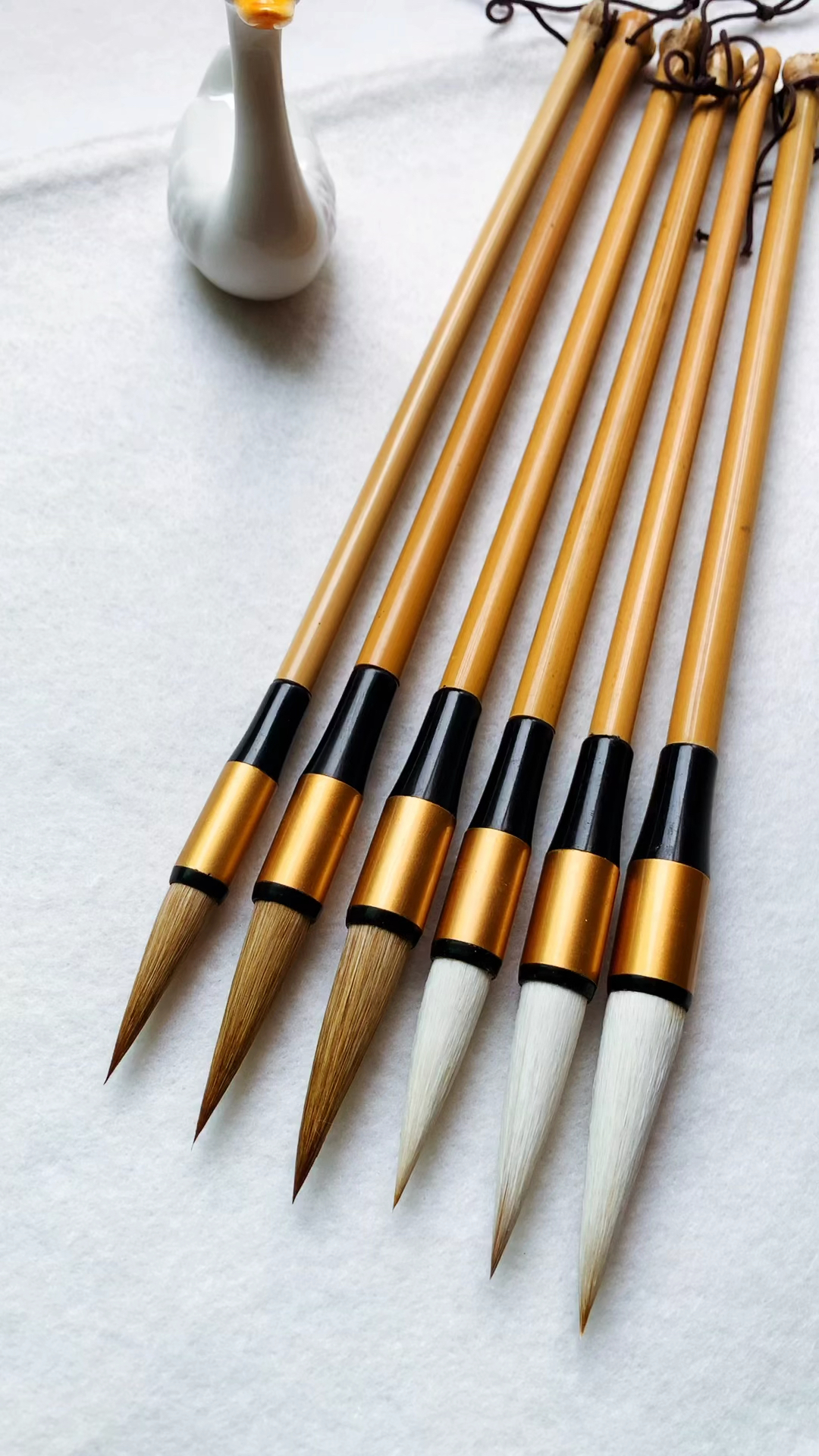 书友定做精品中楷笔,兼毫,狼毫,上手简单易把握,楷行篆隶草,诸体皆宜