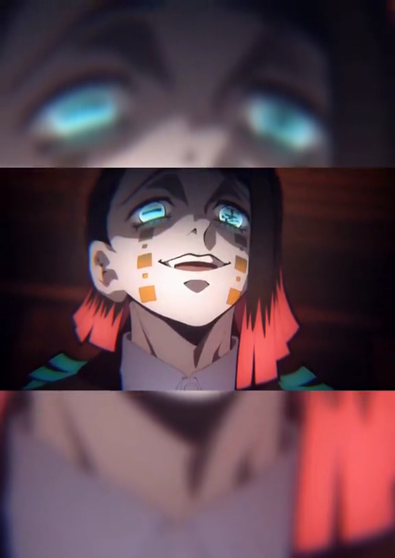 动漫鬼灭之刃无限列车篇上弦三猗窝座终于来了