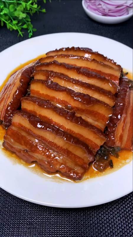 家庭版梅菜扣肉,在家也能做出星级饭店的味道