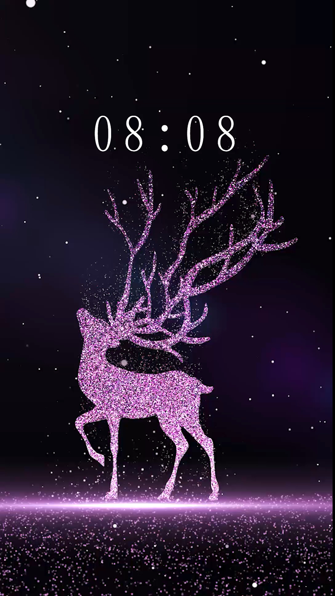 动态壁纸#华为手机主题商店搜索"yq-祥瑞麋鹿"