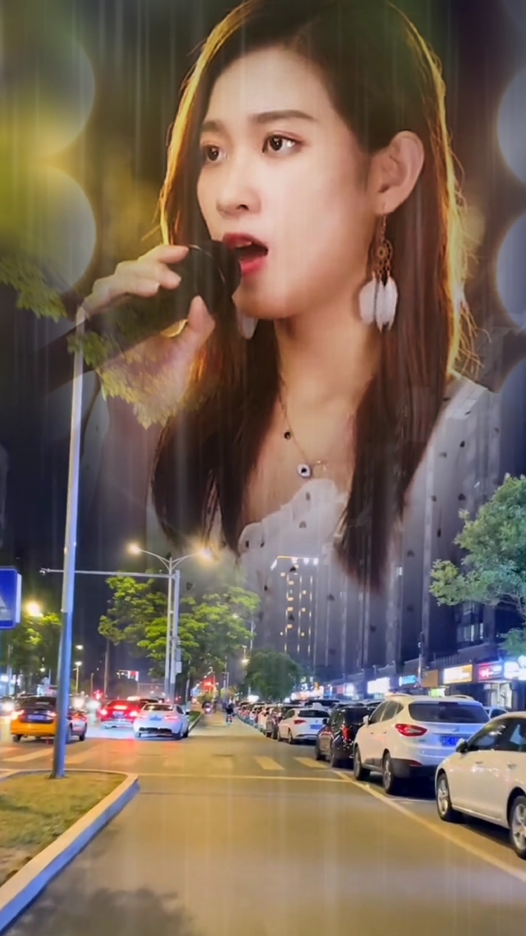 撕夜#我把梦撕了一页,不懂明天该怎么写.冷冷的街冷冷的灯照着谁