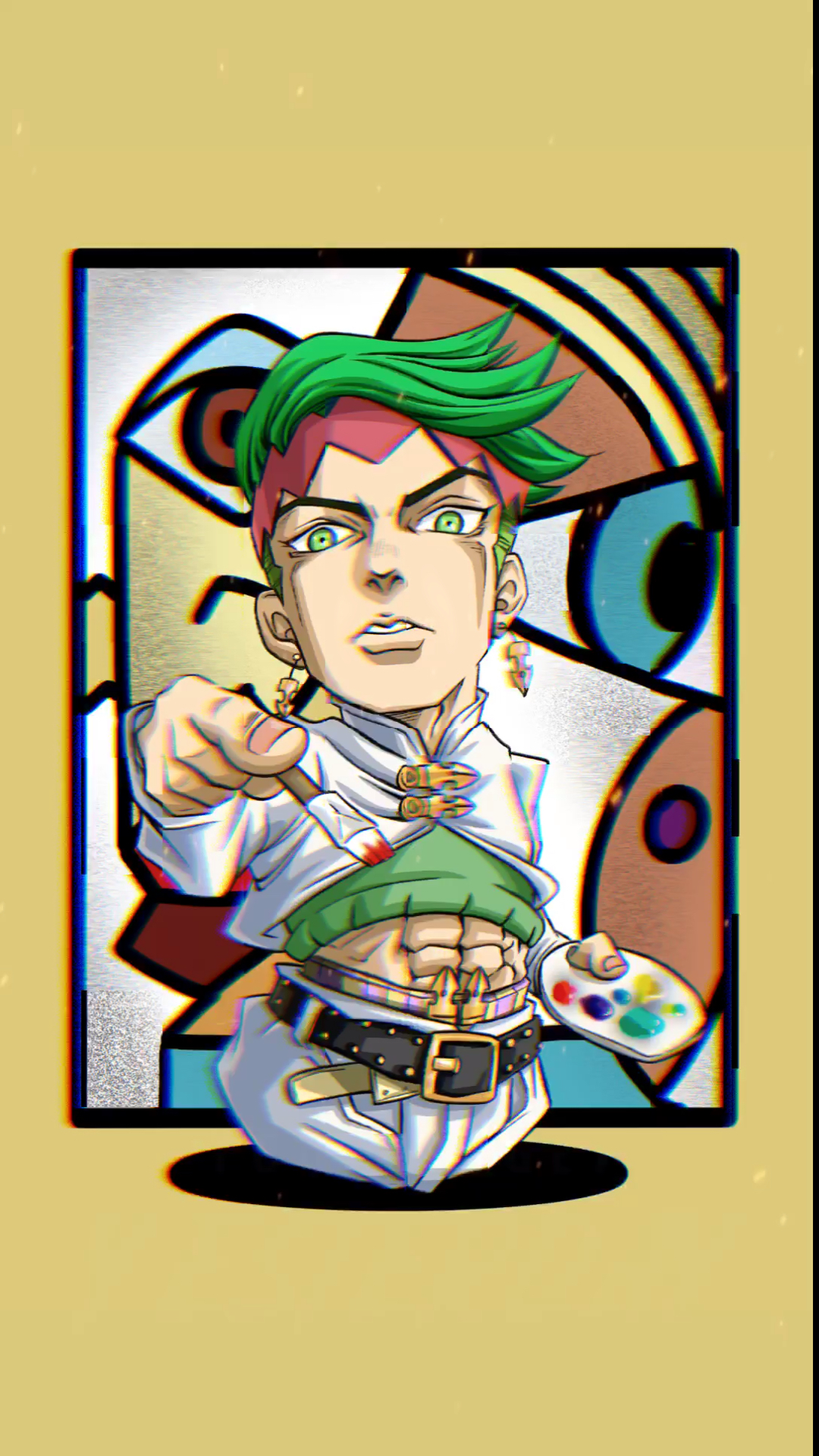 jojo的奇妙冒险#漫画家岸边露伴,是你喜欢的style吗