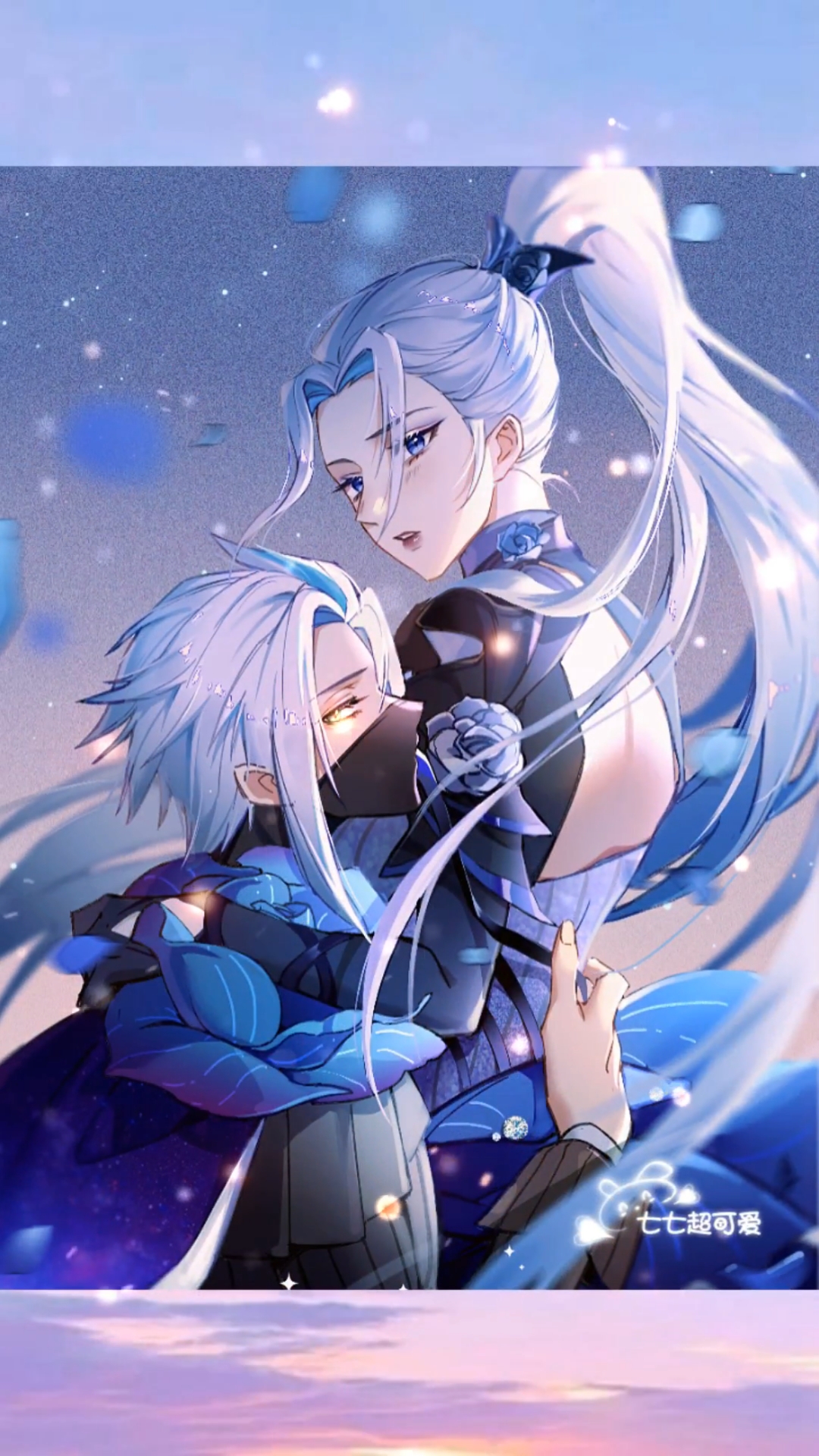 王者荣耀热门#花木兰兰陵王双兰cp太好看了