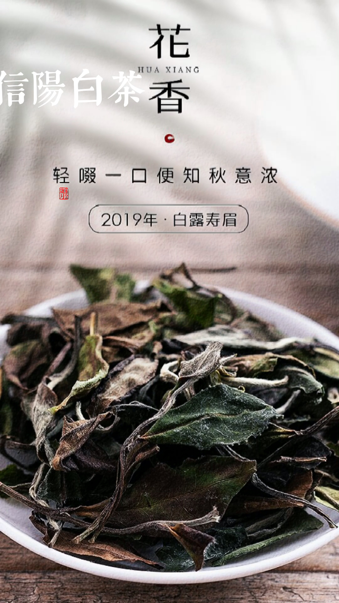 信阳白茶#"不是耳边无声,而是内心无争"信阳白茶清甜白露寿眉2019年