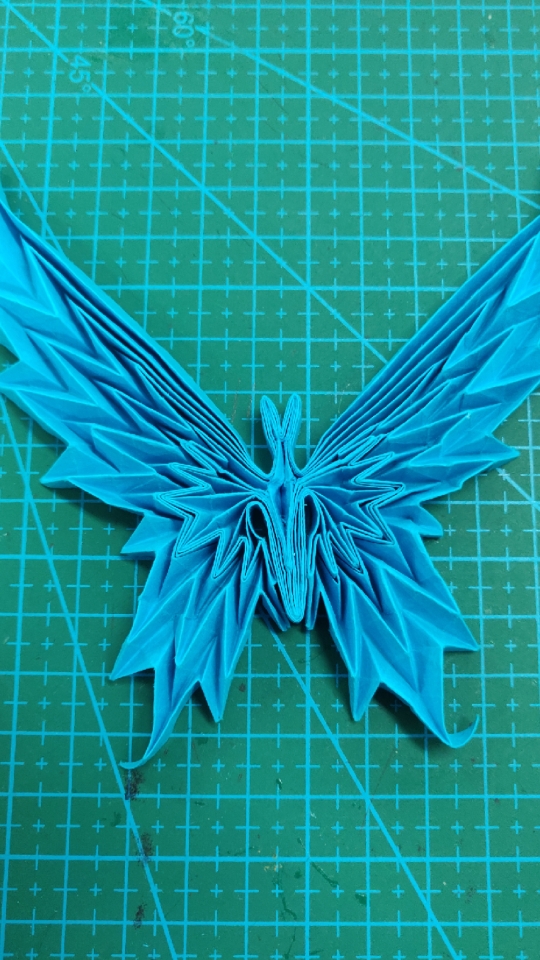 手工折纸cp蝴蝶折纸作品展示