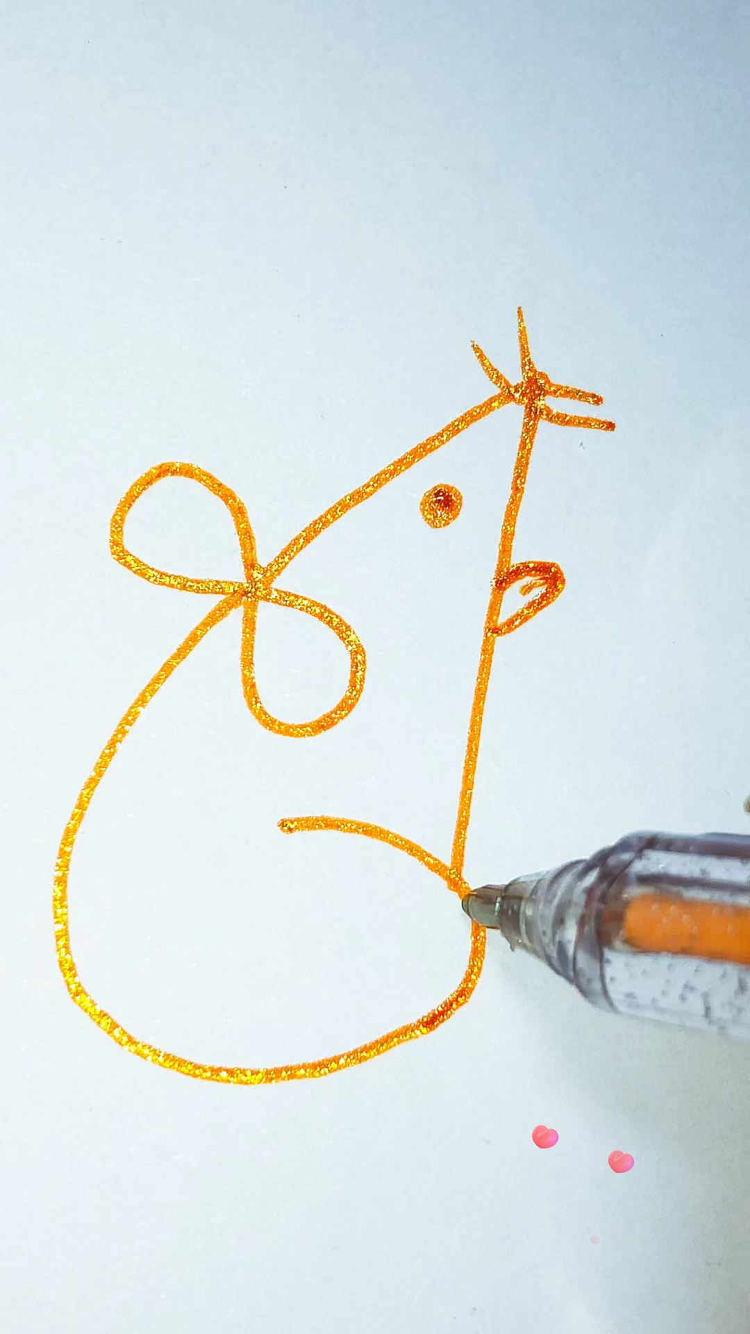 画画原来如此简单用数字876画老鼠学不会你打我