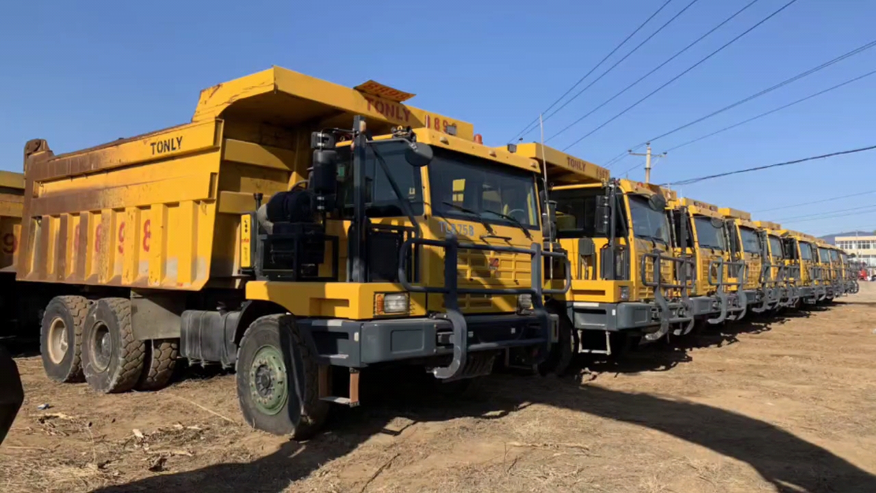 10台19年同力875b矿山宽体车