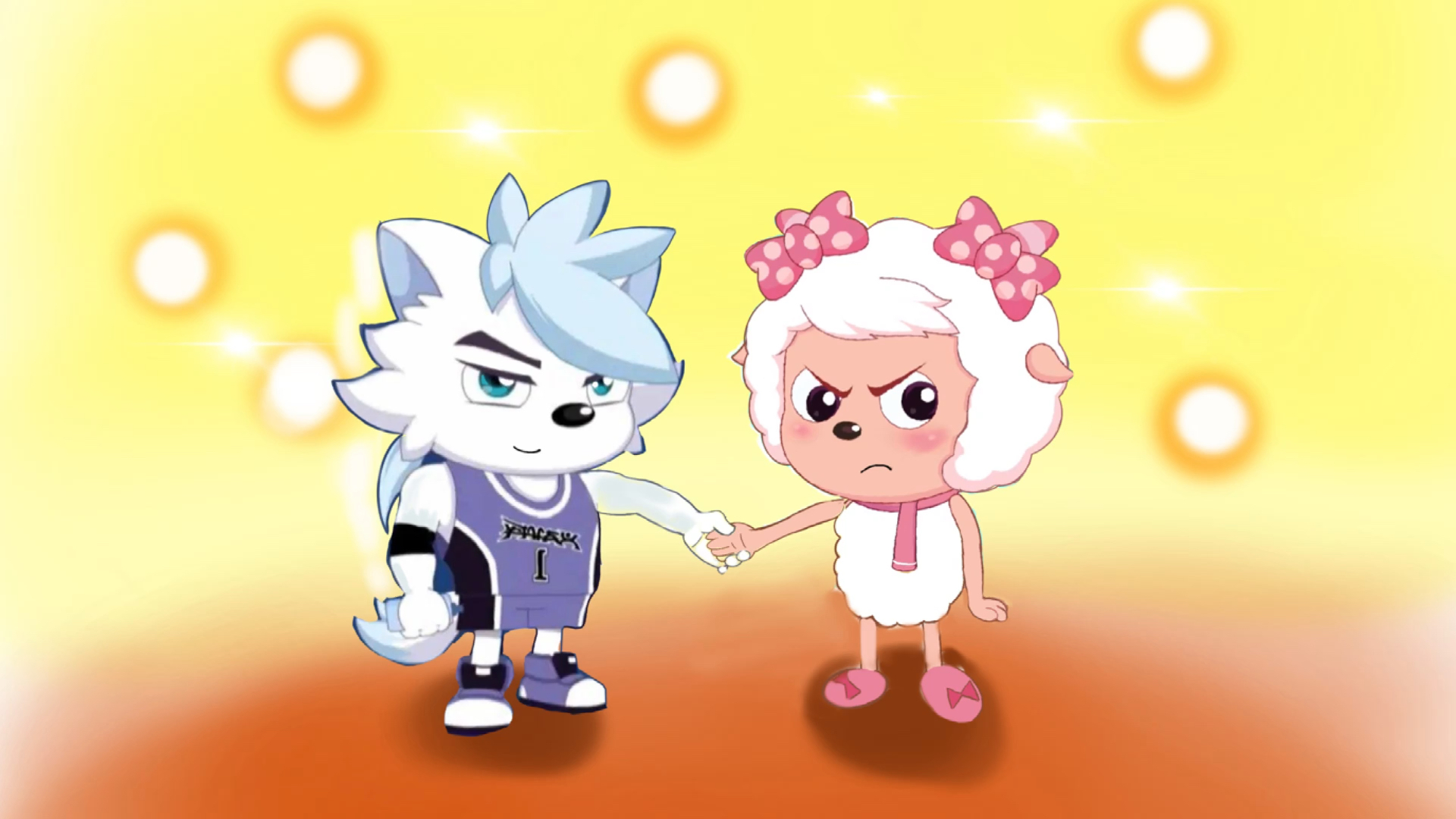 喜羊羊与灰太狼之运动英雄传:球胜狼和美羊羊合体,撩到你没?