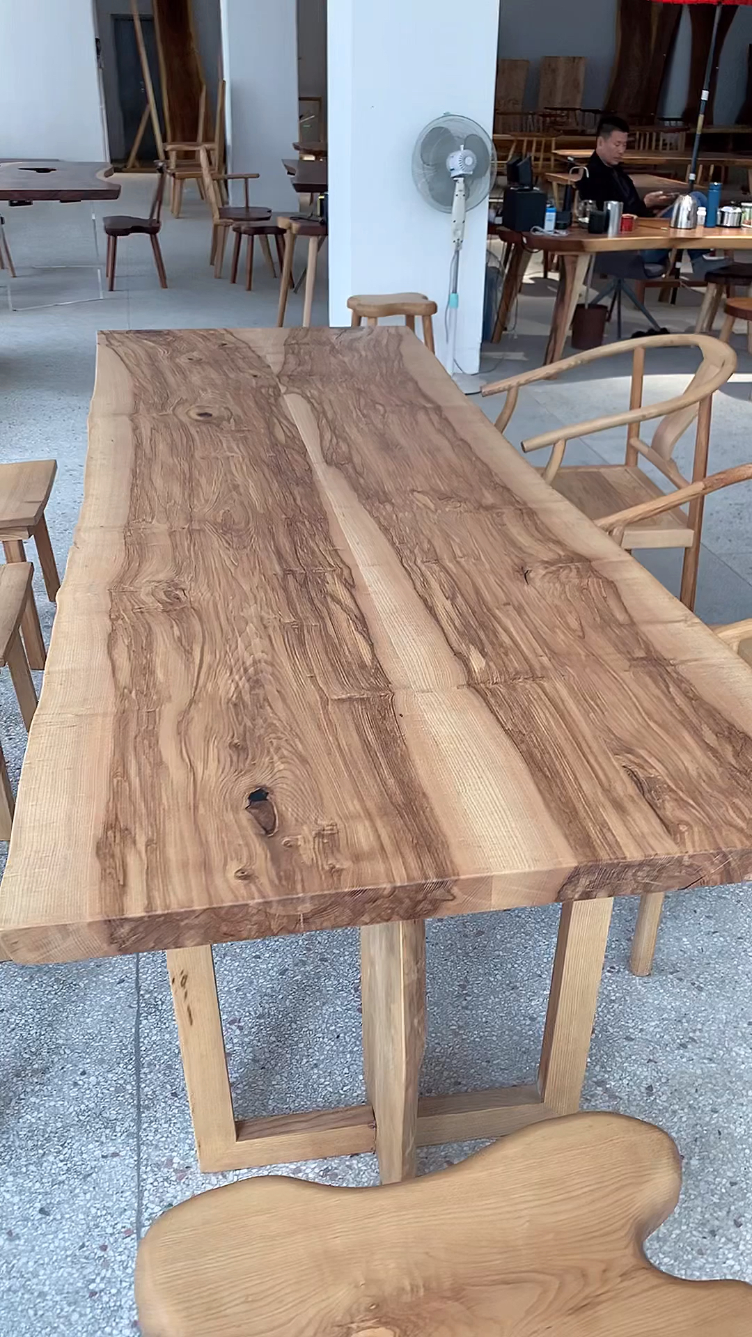 实木大板#这种纹理的白蜡木你见过吗